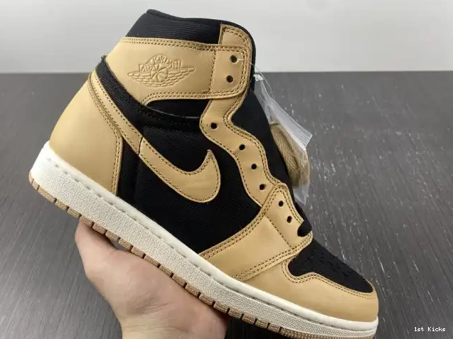 1st Kicks Shoes 555088-202 1 OG Jordan Heirloom High Air 0616